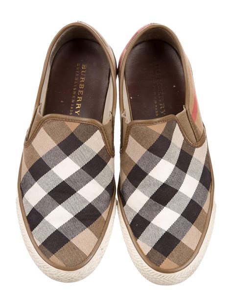 burberry sneakers sale women's|women's burberry slip on sneakers.